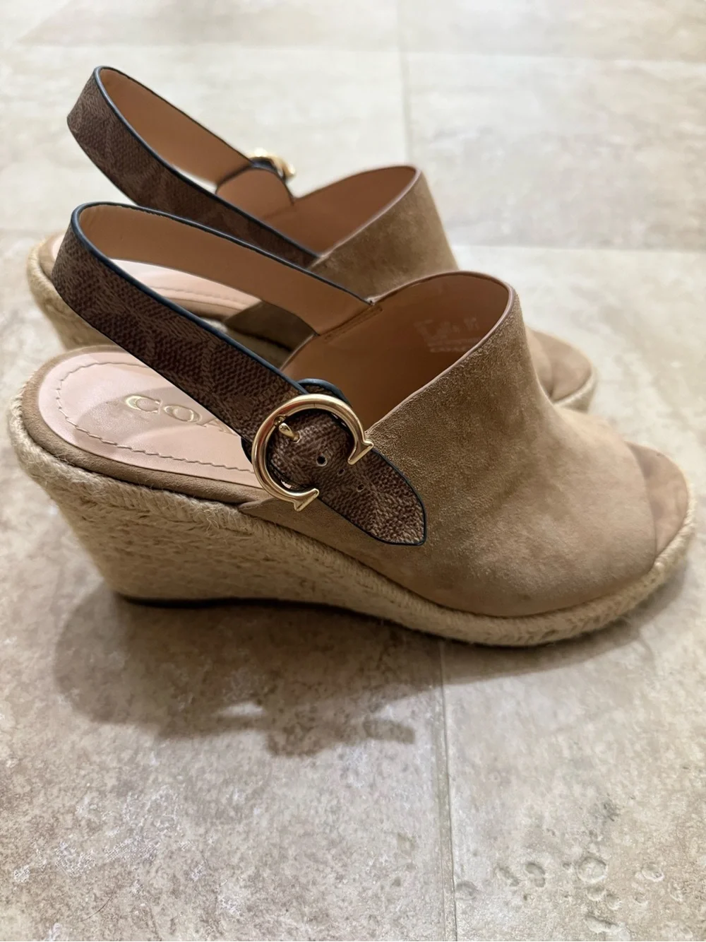 Coach Poppy Wedge Sandal